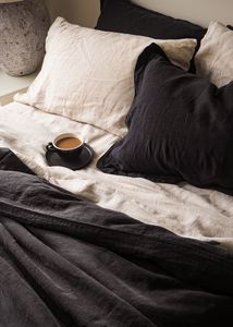 Linen Duvet Cover | Onyx | Made in New Zealand