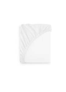 Deep Fitted Sheet in White | Cotton Sateen