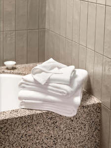 Bathroom: Regent Bath Towels | White
