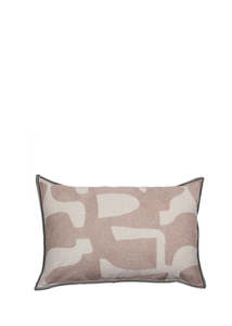 The Entrelacs Cushion - Rose poudre