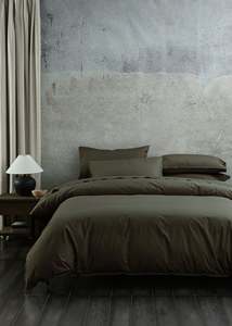 Cotton: Everyday 250TC Cotton Duvet Cover Set | Ivy