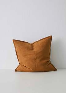 Euros: Linen Euro Cushion — Spice