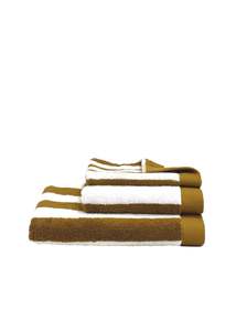 Santorini Towels — Gold