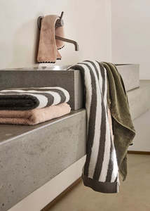 Santorini Towels - Khaki