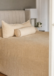Long Lumbar Cushion - Soft Butter
