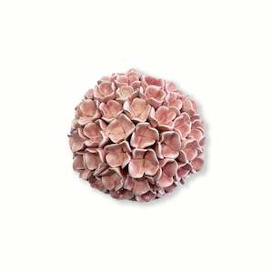 Pam Mossman: Hydrangea Small Pink  |  Ceramic  |  by Pam Mossman