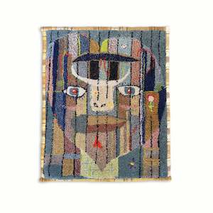 Helena Skerlj Rovers: Bull Fight  |  Textile  | by Helena Skerlj-Rovers