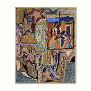 Original Nz Art: Gathering | Textile | by Helena Skerlj-Rovers