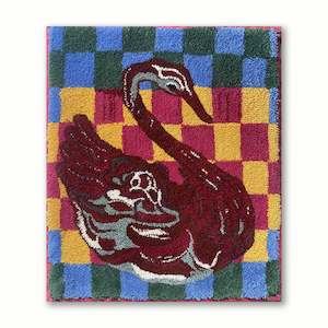 Original Nz Art: The Swan | Textile | by Helena Skerlj-Rovers