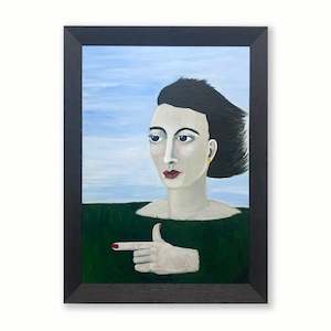 New Collectors Group Show Exhibition Works: The Hedge | Painting | by Kirsten Lovelock