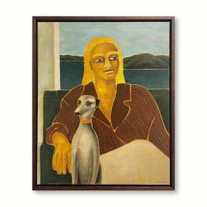 Yes Lady, We'll Walk Soon | Painting | by Laurette Looker