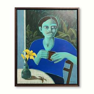 Face Forward Full Catalogue 1: Just Five More Minutes  | Painting | by Laurette Looker