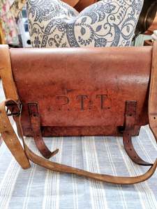 Products: Post, telegraph, telephone leather satchel