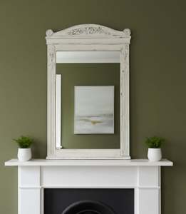 Antique carved mirror