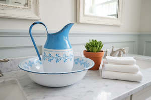 Antique jug and bowl