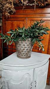 Vintage olive baskets