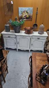 Painted vintage enfilade