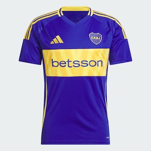 Football Clothing Mens: ADIDAS BOCA JUNIORS HOME JERSEY IS7462