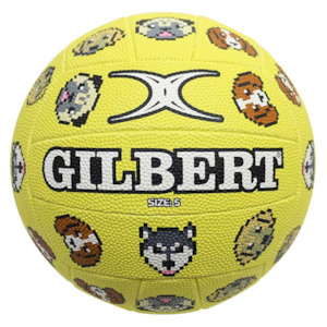 Gilbert Rugby: Gilbert Netball Glam Pixel Puppies Ball 29400