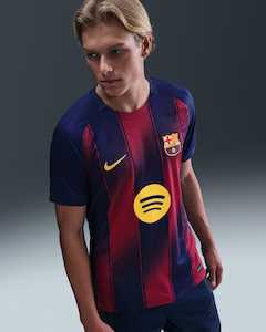 Nike Football: NIKE BARCELONA MENS HOME JERSEY 25/26