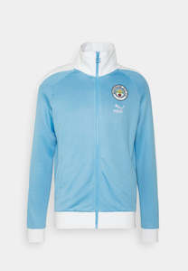 Merchandise Mens: Puma Mcfc Football Heritage T7 Track Jacket 76949601