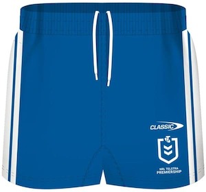 CLASSIC CANTERBURY BULLDOGS HOME SHORTS CSI-CBR24MHS-RYL