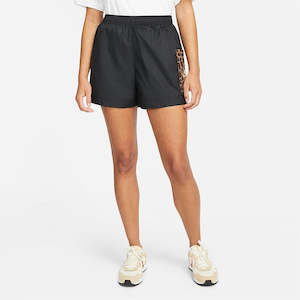 Nike Womens Nsw Wvn Leopard Shorts Dd3794 010