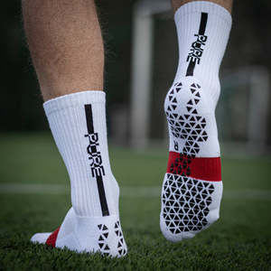 Football: Pure Grip Socks Pro White