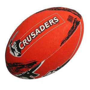 Mens: GILBERT CRUSADERS SUPER RUGBY SUPPORTER BALL