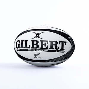 GILBERT ALL BLACKS REPLICA 10 INCH BALL