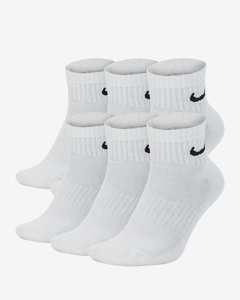 Nike: NIKE EVERYDAY CUSHION ANKLE SOCKS 6 PAIR