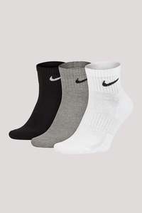 NIKE EVERYDAY CUSHIONED ANKLE SOCK 3PAIR