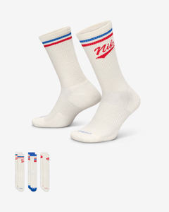 Nike: NIKE EVERYDAY PLUS LIFESTYLE CREW SOCK 3PAIR