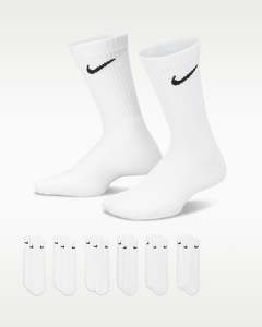 NIKE EVERYDAY CUSHION CREW 6 PACK YOUTH