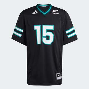 Rugby: ADIDAS ALL BLACKS AMERICAN FOOTBALL JERSEY