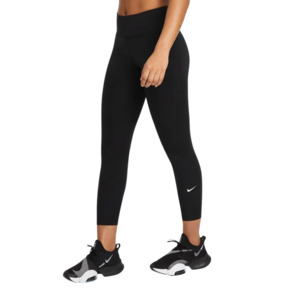NIKE ONE WOMENS MID RISE CROP LEGGINGS