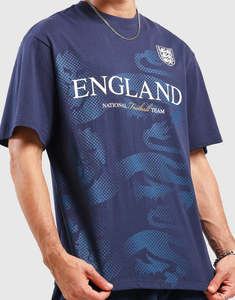 MAJESTIC ENGLAND GRAPHIC TEE