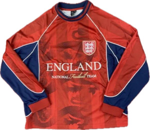 MAJESTIC ENGLAND MESH LS JERSEY