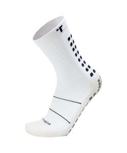 TRUSOX 3.0 THIN MIDCALF/CREW WHITE SOCKS