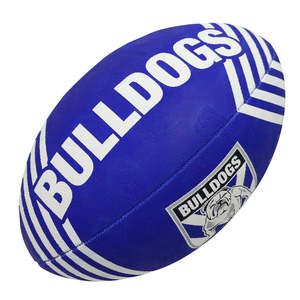 STEEDEN CANTERBURY BANKSTOWN BULLDOGS SUPPORTER BALL