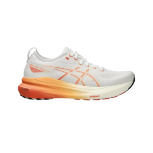 Womens Structured Shoes: Asics Gel-Kayano 31 Womens White/Faded Orange
