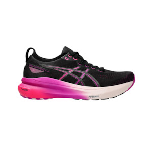Womens Structured Shoes: Asics Gel-Kayano 31 (D Wide) Womens Black/Bold Magenta