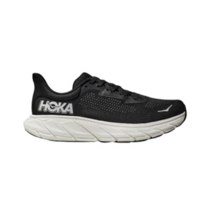 Womens Structured Shoes: Hoka Arahi 7 (D Wide) Womens Black/White
