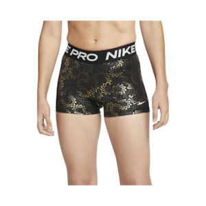 Womens Shorts: Nike Pro Womens Mid Rise 3in Short