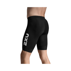 2XU Areo Tri Short 9 Inch Mens Black/White