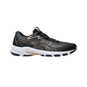 Asics Netburner Ballistic FF 3 (B Standard) Womens Black/Rose Gold