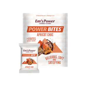 Nutrition: EMs Power Bites Apricot Chocolate 240g