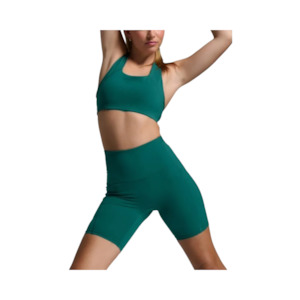 2XU Form Stash Hi-Rise Bike Short Womens Dark Moss