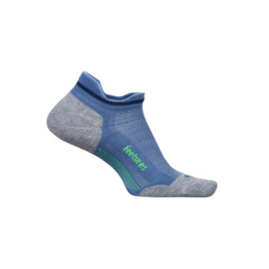 Feetures Elite Light Cushion No Show Tab Bahama Blue