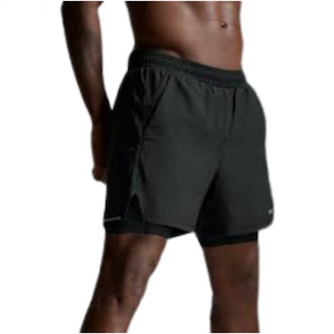 2XU Aero 2n1 5in Shorts M Black/Silver Reflective